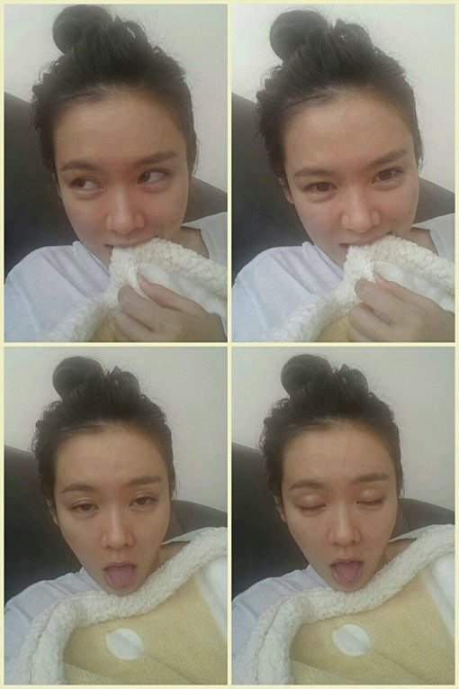 손예진 민낯 셀카사진