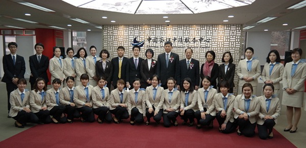 서울 중국비자신청센터 가동식 진행
